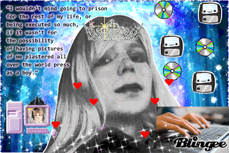 Faith Holland's "Chelsea Manning Fan Art"